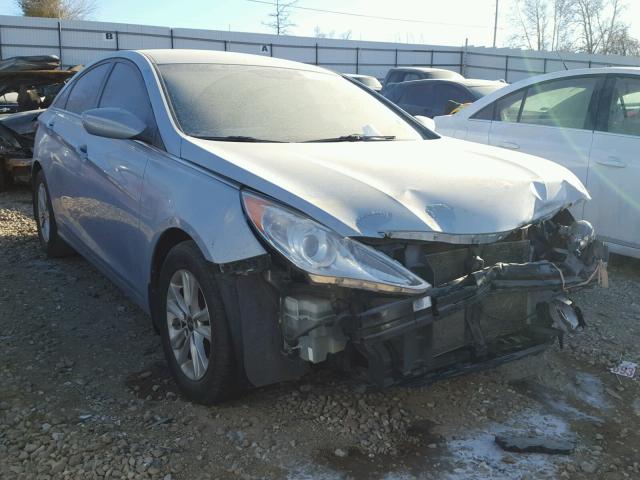 5NPEB4AC4CH355258 - 2012 HYUNDAI SONATA GLS BLUE photo 1