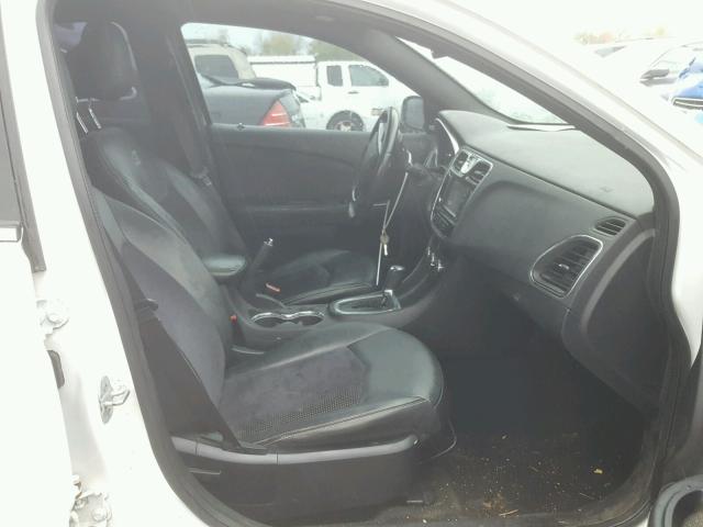 1C3CCBHG1CN150499 - 2012 CHRYSLER 200 S 白色 照片 5