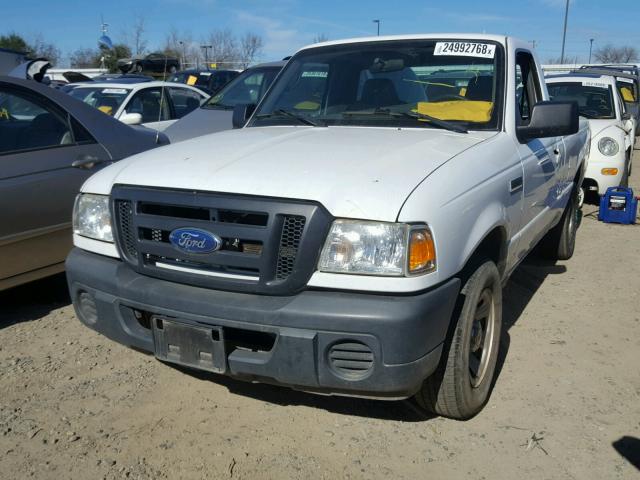 1FTYR10D89PA60288 - 2009 FORD RANGER WHITE photo 2