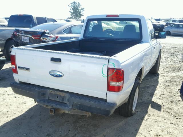 1FTYR10D89PA60288 - 2009 FORD RANGER WHITE photo 4