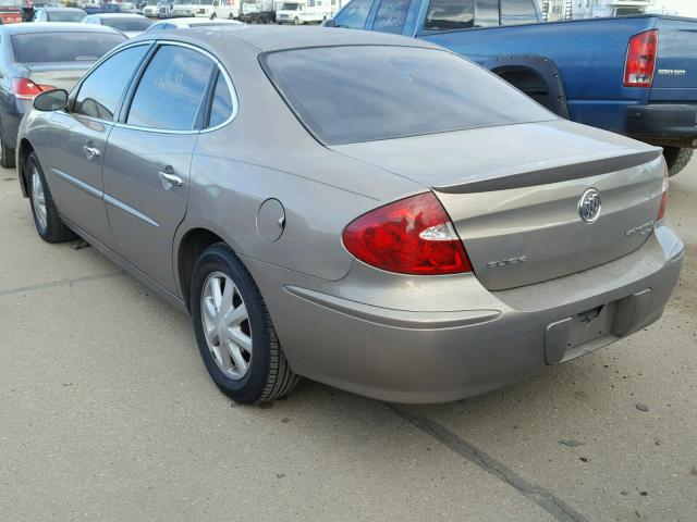 2G4WD582161157854 - 2006 BUICK LACROSSE C BROWN photo 3