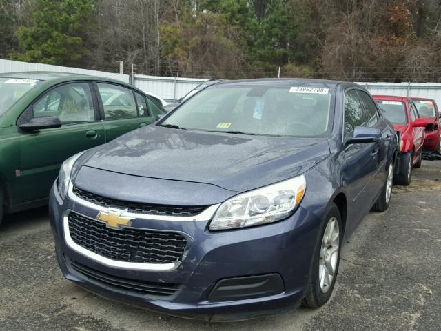 1G11C5SL9FF302529 - 2015 CHEVROLET MALIBU 1LT BLUE photo 2