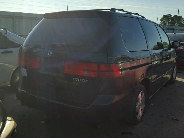 2HKRL1879YH529015 - 2000 HONDA ODYSSEY EX GREEN photo 4