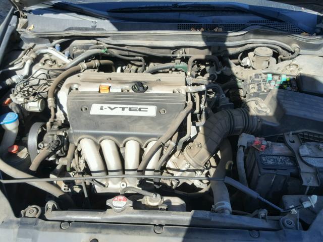 1HGCM56376A120365 - 2006 HONDA ACCORD SE GRAY photo 7