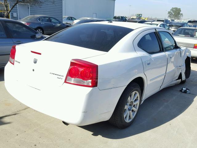 2B3CA3CV5AH286042 - 2010 DODGE CHARGER SX WHITE photo 4