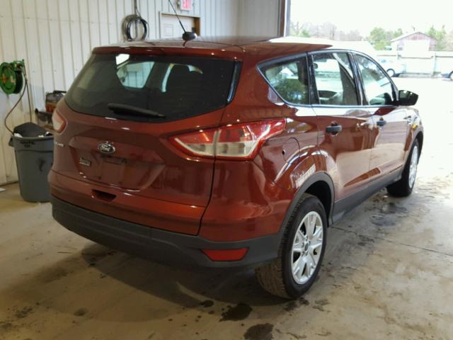 1FMCU0F71GUB90699 - 2016 FORD ESCAPE S RED photo 4