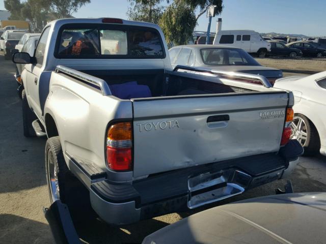 5TENM92N32Z057528 - 2002 TOYOTA TACOMA PRE SILVER photo 10