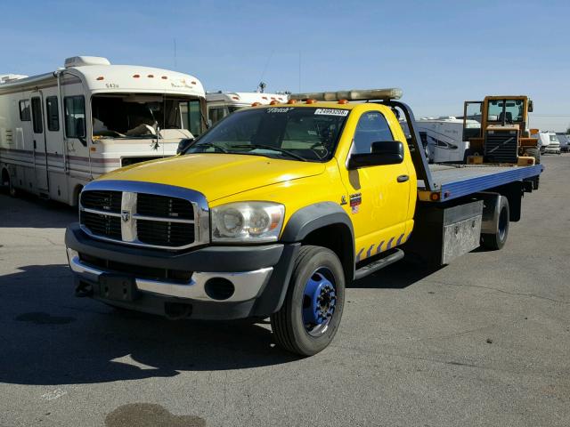 3D6WC76A28G215732 - 2008 DODGE RAM 5500 S YELLOW photo 2