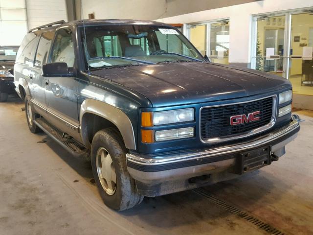 1GKFK16R4WJ713636 - 1998 GMC SUBURBAN K GREEN photo 1