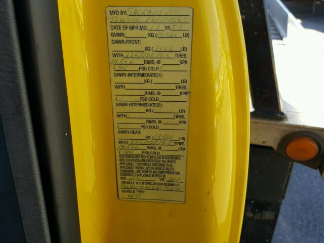 3D6WC76A08G170659 - 2008 DODGE RAM 5500 S YELLOW photo 10