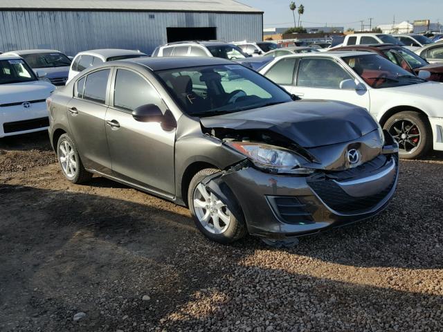 JM1BL1SF8A1125301 - 2010 MAZDA 3 I GRAY photo 1