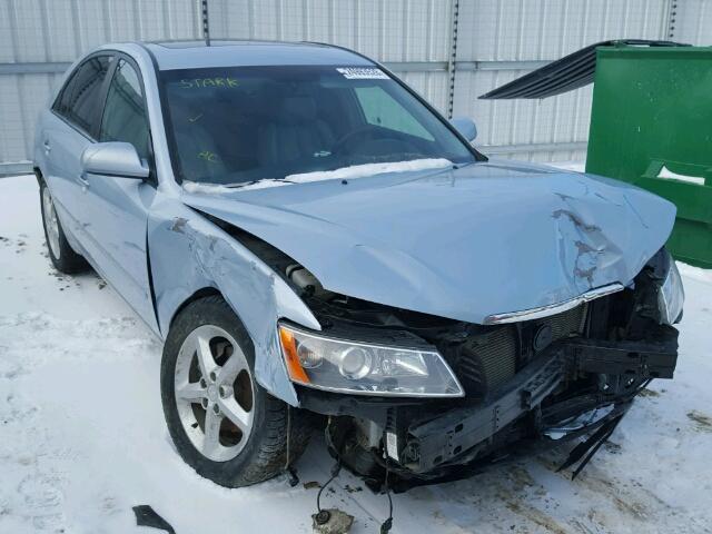 5NPET46F77H297166 - 2007 HYUNDAI SONATA GL SILVER photo 1