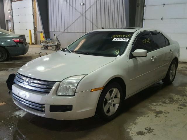 3FAHP07Z58R152022 - 2008 FORD FUSION SE CREAM photo 2