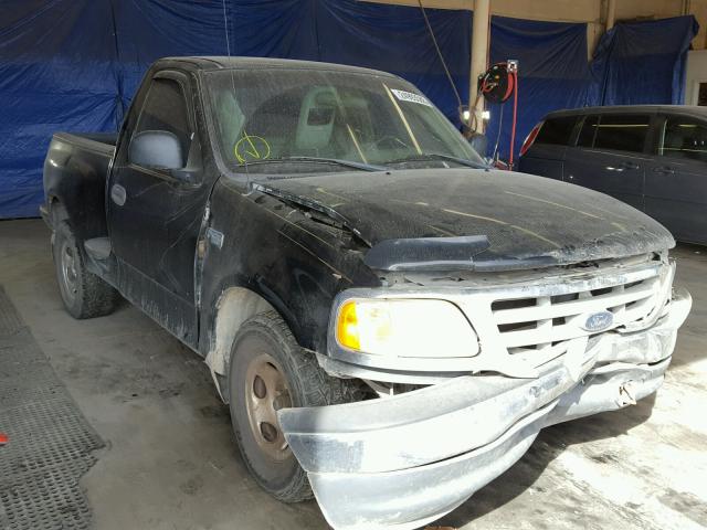 1FTZF0723YKA24161 - 2000 FORD F150 BLACK photo 1