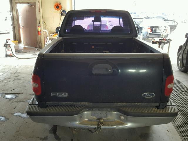 1FTZF0723YKA24161 - 2000 FORD F150 BLACK photo 6