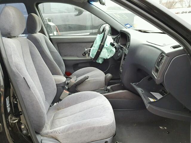 KMHDN46D06U371533 - 2006 HYUNDAI ELANTRA GL BLACK photo 5