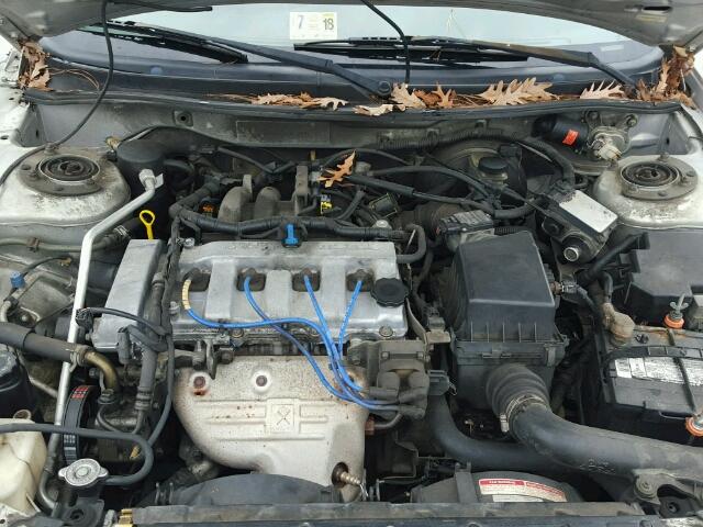 1YVGF22C015240115 - 2001 MAZDA 626 ES SILVER photo 7