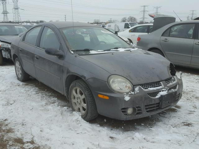 1B3ES56C43D235840 - 2003 DODGE NEON SXT GRAY photo 1