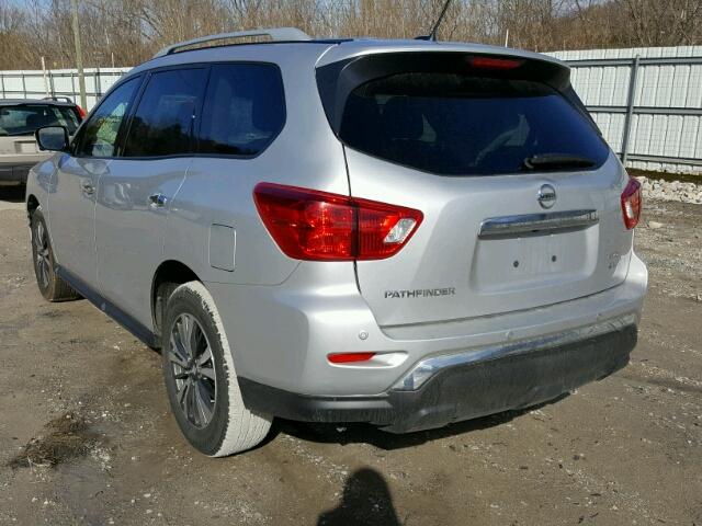 5N1DR2MM5HC689216 - 2017 NISSAN PATHFINDER SILVER photo 3