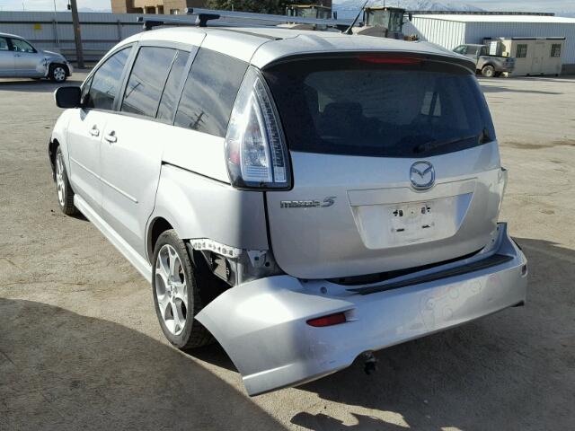 JM1CR293980318075 - 2008 MAZDA 5 SILVER photo 3