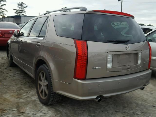 1GYDE63A140108525 - 2004 CADILLAC SRX GOLD photo 3