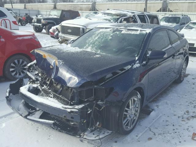 JTKDE167660085294 - 2006 TOYOTA SCION TC BLUE photo 2