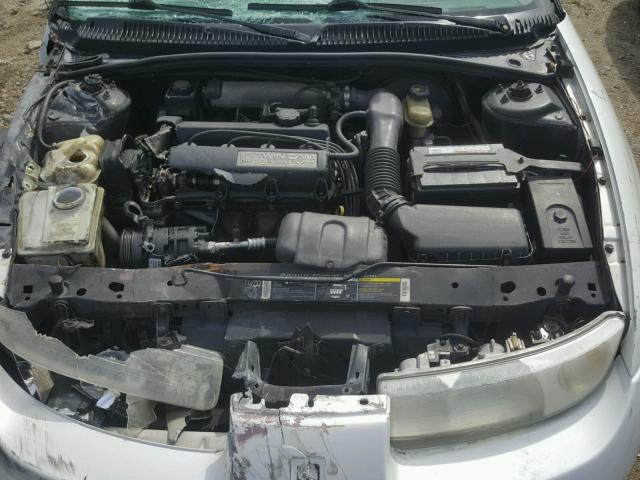 1G8ZH1270WZ267380 - 1998 SATURN SC2 WHITE photo 7