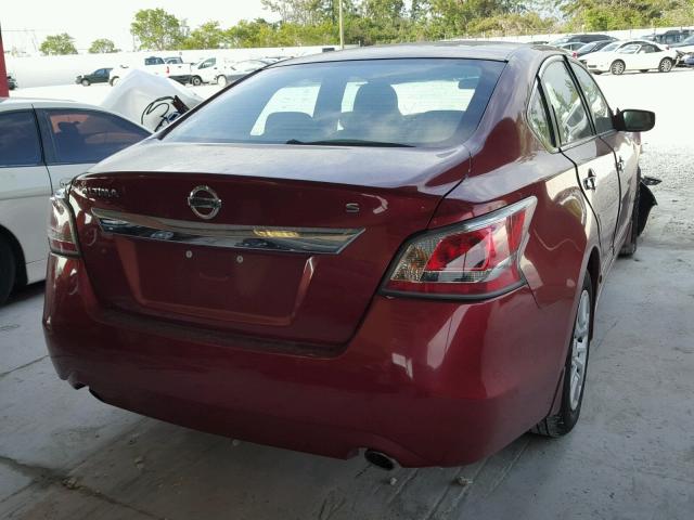 1N4AL3AP1EC124279 - 2014 NISSAN ALTIMA 2.5 RED photo 4