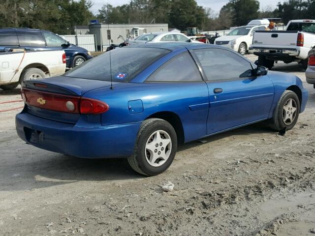 1G1JC12F157207653 - 2005 CHEVROLET CAVALIER BLUE photo 4