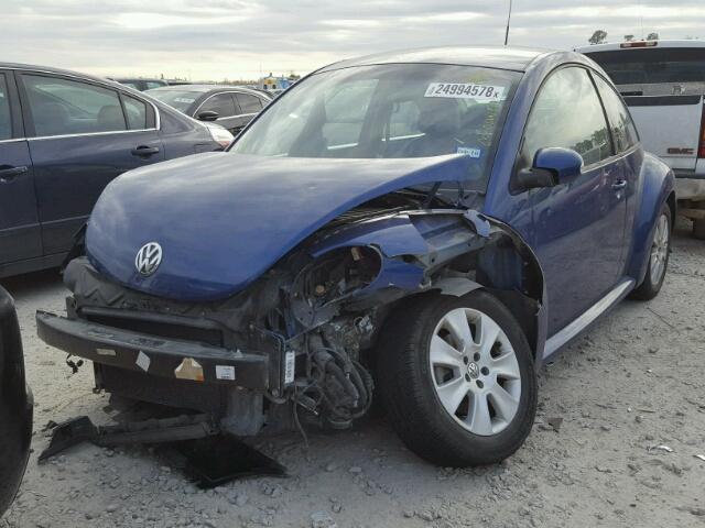 3VWPW31C28M519595 - 2008 VOLKSWAGEN NEW BEETLE 蓝色 照片 2