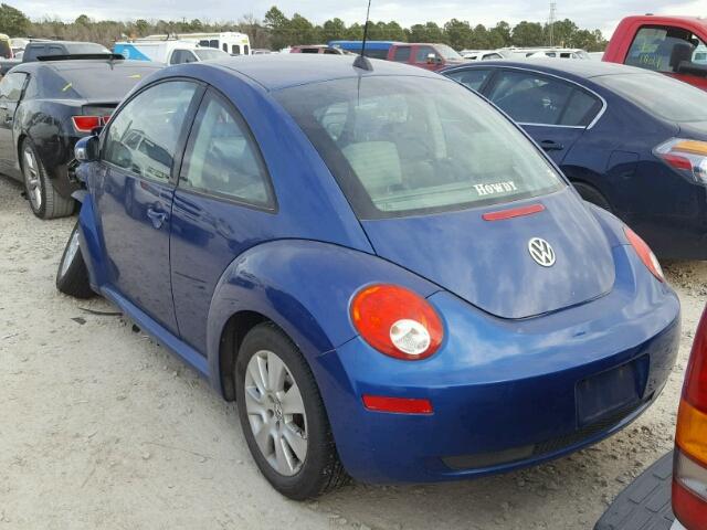 3VWPW31C28M519595 - 2008 VOLKSWAGEN NEW BEETLE 蓝色 照片 3