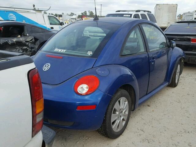 3VWPW31C28M519595 - 2008 VOLKSWAGEN NEW BEETLE 蓝色 照片 4