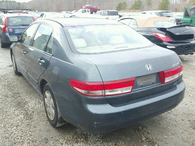 1HGCM56334A043085 - 2004 HONDA ACCORD LX GREEN photo 3