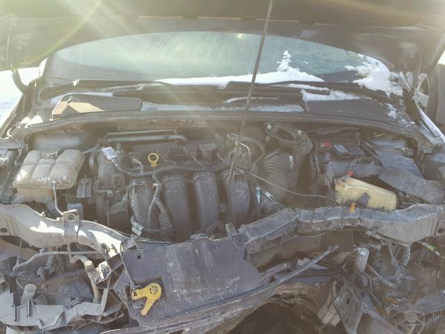 1FADP3F28EL150683 - 2014 FORD FOCUS SE GRAY photo 7