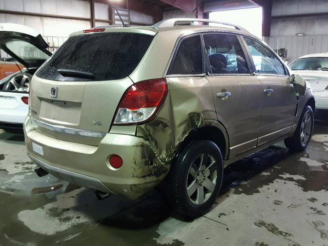 3GSCL53788S646079 - 2008 SATURN VUE XR GOLD photo 4