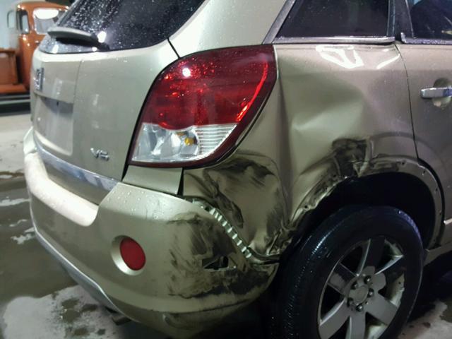 3GSCL53788S646079 - 2008 SATURN VUE XR GOLD photo 9