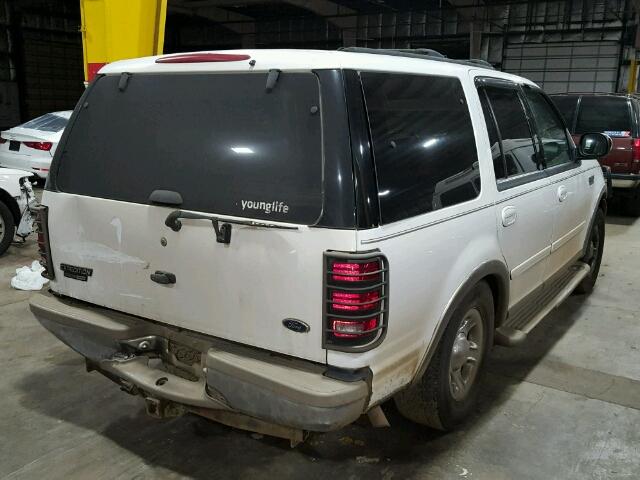 1FMPU18L2YLA37399 - 2000 FORD EXPEDITION WHITE photo 4