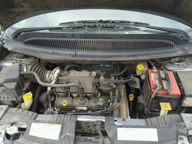 1D4GP25R65B427792 - 2005 DODGE CARAVAN SE BLUE photo 7