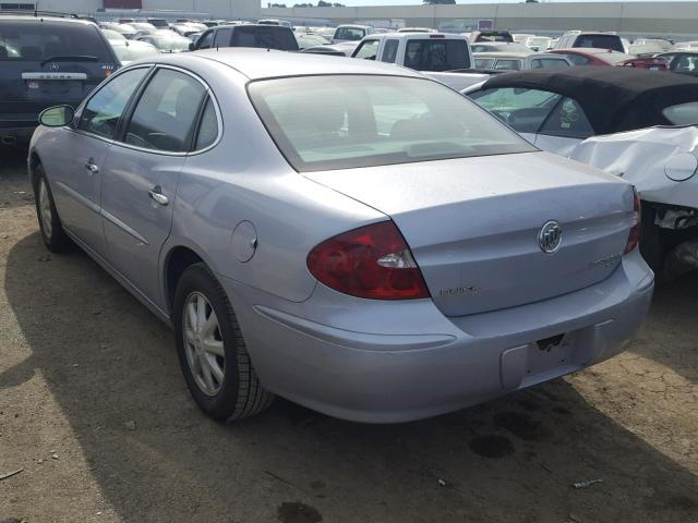 2G4WD532351260473 - 2005 BUICK LACROSSE C SILVER photo 3