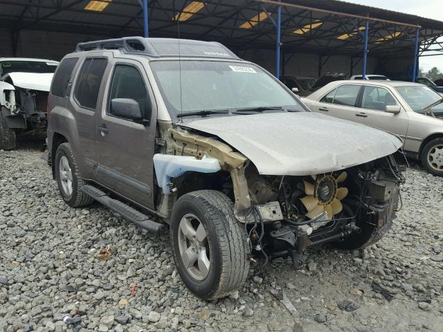 5N1AN08U05C625884 - 2005 NISSAN XTERRA OFF GOLD photo 1