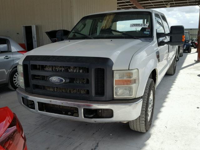 1FTWW30R19EA25546 - 2009 FORD F350 SUPER WHITE photo 2