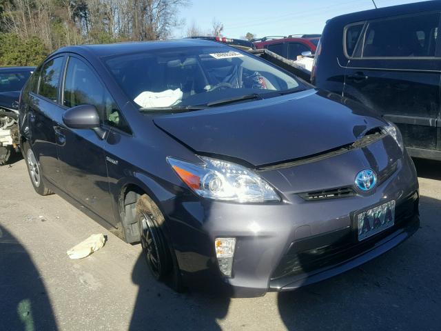 JTDKN3DU0F2003003 - 2015 TOYOTA PRIUS BLACK photo 1