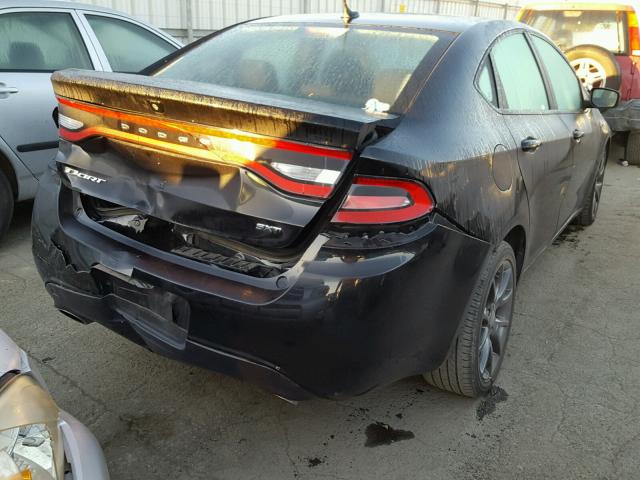 1C3CDFBA0DD343954 - 2013 DODGE DART SXT BLACK photo 4