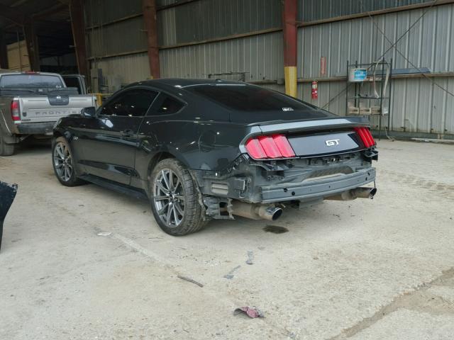 1FA6P8CF9F5347266 - 2015 FORD MUSTANG GT GRAY photo 3