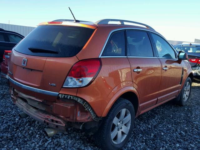 3GSCL53758S587637 - 2008 SATURN VUE XR ORANGE photo 4