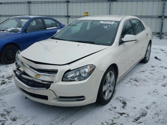 1G1ZC5E02CF314764 - 2012 CHEVROLET MALIBU 1LT BEIGE photo 2