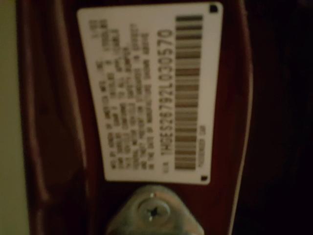 1HGES26792L030570 - 2002 HONDA CIVIC EX ბურგუნდია ფოტო 10