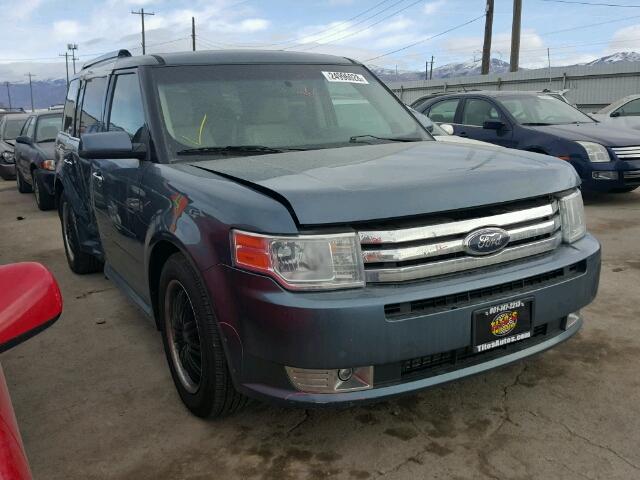 2FMHK6CT3ABA90956 - 2010 FORD FLEX SEL Mavi foto 1