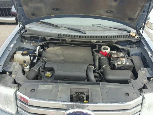 2FMHK6CT3ABA90956 - 2010 FORD FLEX SEL Mavi foto 7