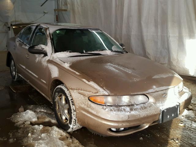 1G3NL52E83C317191 - 2003 OLDSMOBILE ALERO GL GOLD photo 1